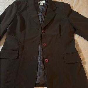 Vintage Women’s Bob Mackie Brown Three Button Blazer